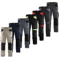 Pantaloni da lavoro Blaklader 1556 Artigiano senza tasche flottanti - 44 (EU) - Nero