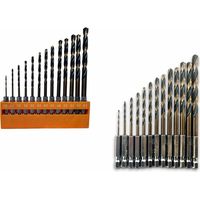 SET 13 PUNTE TRAPANO HSS PER METALLO DA 1.5 A 6.5 ATTACCO ESAGONALE 1/4" 553HOT