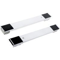 Support mobile extensible de réfrigérateur-Modèle amélioré blanc