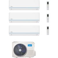 Midea Climatizzatore Trial Split serie Evolution 9+12+18 con M5OE-42HFN8-Q Inverter R 32 Wi-Fi Classe A++