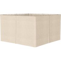 4 Paredes Laterales para Cenador 3,5x2 m con 48 Ganchos y Anillos en C para Pérgola Gazebo Beige