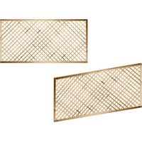 6ft x 3ft Standard Elite Diamond Trellis