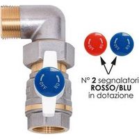 VANNES D'ANGLE POUR COLLECTEURS MF Taille : 1/2" MF