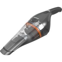 BLACK+DECKER - 7,2V Akku-Handstaubsauger, Ladestation, Dunkelgrau/Chrom NVC220WC-QW