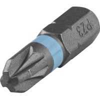 WOLFCRAFT - N.3 INSERTI SOLID A CROCE 25 MM. PER VITI CON IMPRONTA A CROCE POZIDRIV PZ 3 1335000