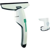 Leifheit - Juego de limpiacristales con aspirador para ventanas y baños Nemo con adaptador Click 51042