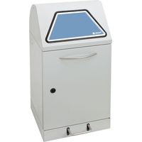 Stumpf Abfalltrennung Modul-Vario 45 lichtgrau ProSlide-System 45l + Trethebel - 625-045-1-1-735