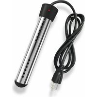 LaBlanc – 2500 W elektrischer Warmwasserbereiter mit Tauchspannung, Schwimmbad-Warmwasserbereiter, tragbarer Warmwasserbereiter, geeignet für Teiche, Eimer, Schwarz