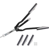 Outil de rodage de cylindre moteur, diamètre réglable de 2,24 à 9,84 pouces, déglaceur grain 220 avec 3 pierres supplémentaires de 4 pouces de long