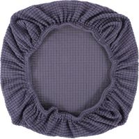 Stretch Office Covers, Elastic Spandex Chair Seat Slipcovers Desk Seat Cushion Protectors Washable Anti-Dust Stretchable Cushion Cover for Office Dining Room Chairs (Grey)