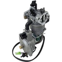 Groupe électrogène 188F avec carburateur à double carburant groupe électrogène à essence 190F avec carburateur groupe électrogène GPL/GN avec pompe à eau GX390.