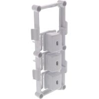 FUNIX, BOUTON Lave-Linge POUSSOIR Blanc (ensemble de 3 sur support ) BORA