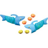 Melissa & Doug Pesca con Lo squalo, Gioco da Piscina con retine a Mano e pesciolini, Regalo Bambini Bambine