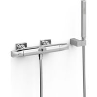 Ensemble douche bain-douche thermostatique Chrome - TRES 19017459