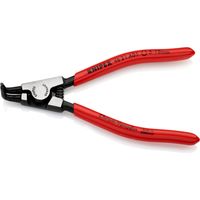 KNIPEX 46 21 A01 Alicate para arandelas para arandelas exteriores de ejes recubiertos de plástico Negro atramentado 125 mm