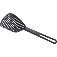 Cuchara coladora Joseph Joseph Duo Spoon Colander Black, diseño moderno y funcional, ideal para escurrir alimentos con facilidad, resistente y práctico para tu cocina