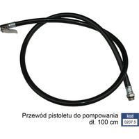 Adler wężyk do pist. z manometrem 100cm
