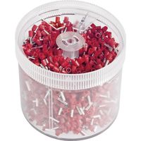 Vogt Verbindungstechnik 470308.s20 Capocorda 1 mm² Parzialmente isolato Rosso 2000 pz.