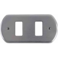 Interrupteur de couverture Gioia Ott Cro Sat 2 places