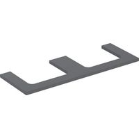Geberit ONE placa de lavabo, doble recorte, para lavabo de