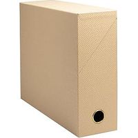 Exacompta Boîte de transfert Beige pour rangement documents A4