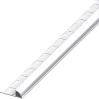 Alfer PROFILO AD ANGOLO JOLLY ALLUMINIO Argento Cromato mm. 8x2,5 mt. 5.00 pz