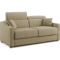 Amber Sofá cama convertible con tela desmontable 171 cm (mat. 120x197) Camel