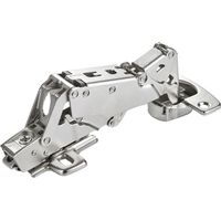 SOTECH Weitwinkelscharnier 165° Sensys 8657i Eckanschlag (vorliegend) Null-Einsprung, Soft-Close und Schließautomatik, Schnellmontage inkl. Montageplatte Höhe 0 mm