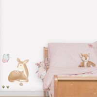 Stickers muraux Vintage Fairy Garden 3 x 21 x 30cm Multicolore