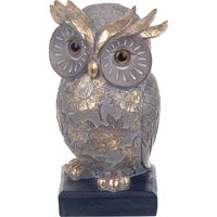 Signes Grimalt Figure di figura del gufo Buho Buos Gold 10x10x19cm 24020