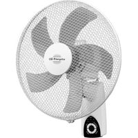 Ventilador de Pared 3 Velocidades Orbegozo Ventilador Oscilante Silencioso 40cm con Mando a Distancia Cabezal Inclinable