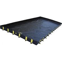 Justrite Vasca pieghevole Rigid-Lock QuickBerm® XT per