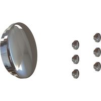Lot Embouts de finition pour Garde Corps avec 6 lisses - Finition ALU