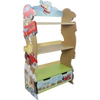 Libreria scaffale legno bambini Fantasy Fields Transportation W-10040A