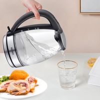 Bouilloire électrique - bol en verre - 1.7L - Triomph ETF1580