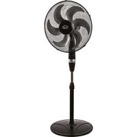 Ventilatore a piantana DCG 6 pale 75W nero