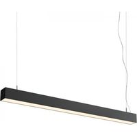 Lampadario LED PESANTE 75 a sospensione nero 230V LED 40W 3000K