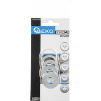 Juego de reductores para discos 5 piezas 30-25,4, 30-22,2, 30-20, 30-16, 30-12,7 – Reducción de diámetro para herramientas de corte