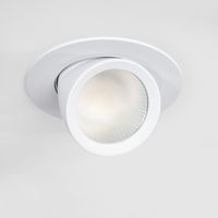 LED Downlight Einbaustrahler Schwenkbar Rund 38W Chip OSRAM CCT Wählbar 120 lm/W LIFUD Ausschnitt Ø 170 mm No Flicker Wählbar (Warm-Neutral) (2700K - 3500K - 4000K)