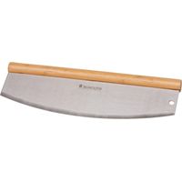 Monolith Pizzaschneider Pizzamesser aus Edelstahl mit Bambusgriff 35 cm 206004