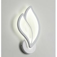 Led Wall Lamp, Creative Wall Light, Modern Design Acrylic Wall Light for Bedroom, Corridor, Living Room Office-Cold White