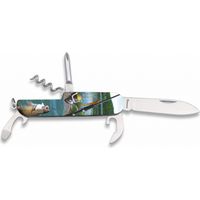6-faches Taschenmesser 3d Fischen