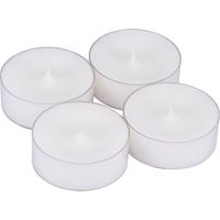 Lot de 4 Bougies Parfumées Chauffe-Plat "Trendie" Neige Éternelle