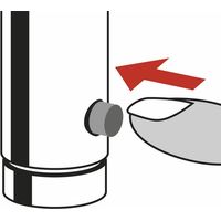Neoperl Spar-Strahlregler Ecobooster M24, mit Umschaltknopf Wassersparen