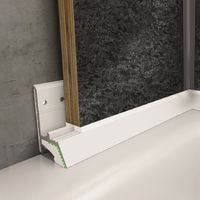 Multipanel Classic 11mm Wall Panel SEAL Strip 1.85m Long White