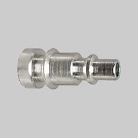 Raccordo maschio innesto rapido - baionetta 1/4" conf. da 10 pz