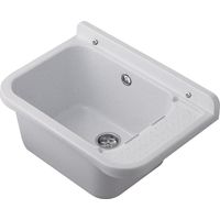 Lavatoio 50x34x21 cm in Polipropilene 13,5l Forlani Pilozzo 50 Marmorizzato