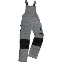 Excess Arbeitslatzhose Champ, Gr. 60 grau/schwarz