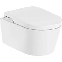 Roca Inspira - Bidet elettronico In-Wash con vaso, Rimless, SlowClose, bianco A803060001