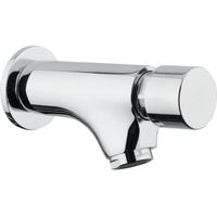 Rubinetto temporizzato per lavabo con comando a pulsante antibloccaggio, tempo regolabile Serie MODERN Idral 08500 Verchromt - Messing